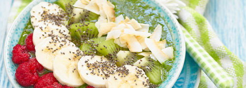 Tropical Green Smoothie bowl
